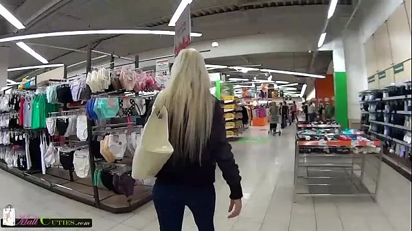 HD MallCuties teen - teen blonde girl, teen girl fucks for buying clothes güçlü Videolar