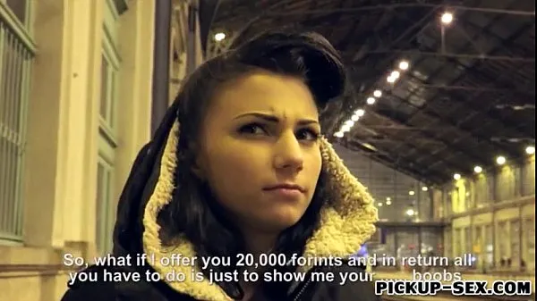 HD Cute Czech slut Caprice fucked by stranger dude for money power Videos
