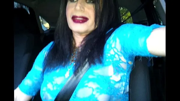 HD view of my pussy in the car power videoer