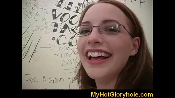 Video HD Gloryhole Initiations - Amazing blowjob show 25potenziali