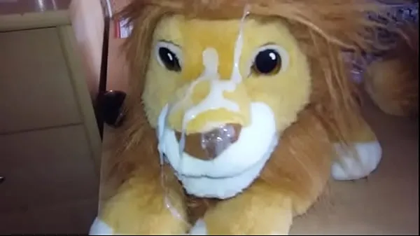 HD lion plush mufasa cum पावर वीडियो