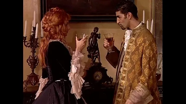 Videa s výkonem Redhead noblewoman banged in historical dress HD