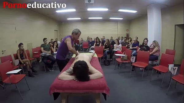 Vídeos poderosos Aula # 1 de massagem anal erótica em HD