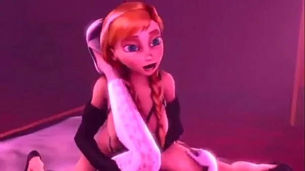 HD Adorei - frozen trans Elsa x ana močni videoposnetki
