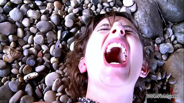 HD Myfirstpublic Mouth filling with cum on the beach power videoer