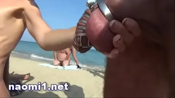 HD-piss and multi cum on a swinger beach cap d'agde powervideo's