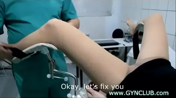 HD-Gyno exam blonde powervideo's