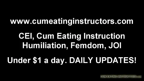 HD I will watch and make sure you eat all your cum CEI power Videos