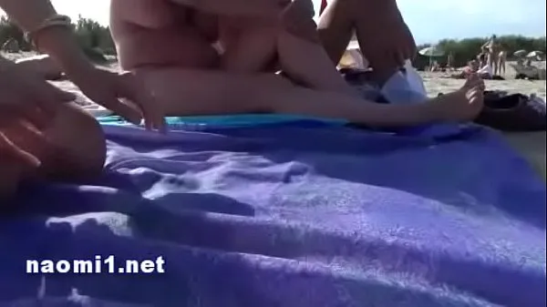 HD-public beach cap agde by naomi slut powervideo's