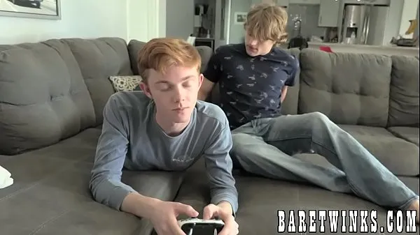 HD Smooth twink buds swap video games for barebacking power videoer