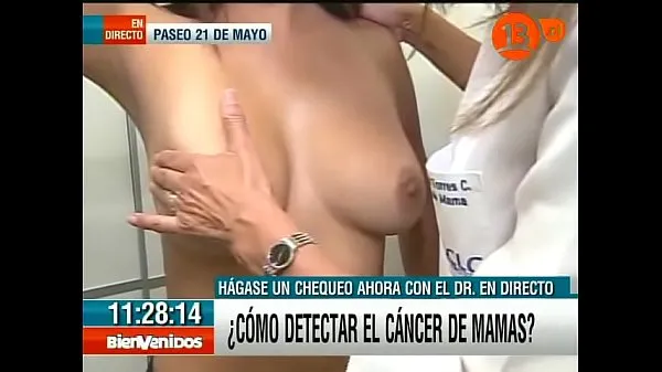 HD Big tits latina breast exam on tv power Videos