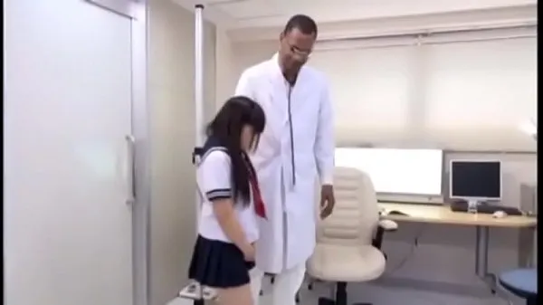 Video HD Small Risa Omomo Exam by giant Black doctor mạnh mẽ