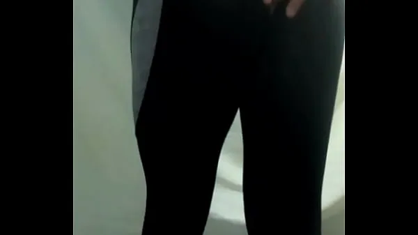 HD Celeste crossdresser big ass in black yoga pants 강력한 동영상