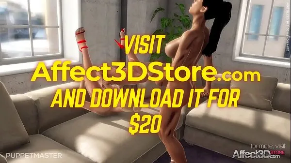 Video HD Hot futanari lesbian 3D Animation Game kekuatan