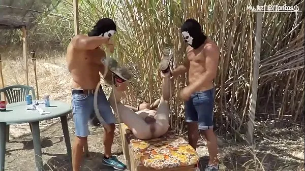 HD twink gets hosed and fisted outside for 2 merciless doms ισχυρά βίντεο