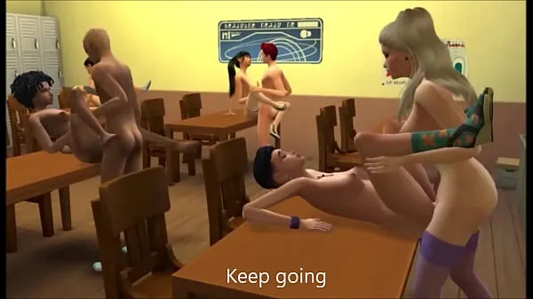 HD The Sims XXX In school tehovideot