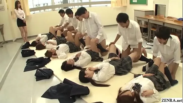 HD-JAV synchronized missionary sex led by teacher powervideo's