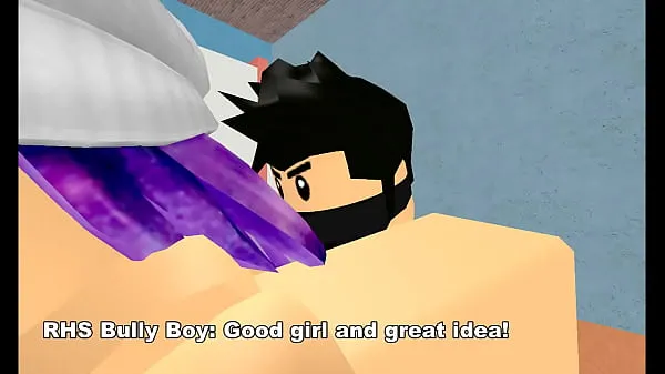 HD Roblox h. Guide Girl being fuck at inside of girls bathroom ισχυρά βίντεο