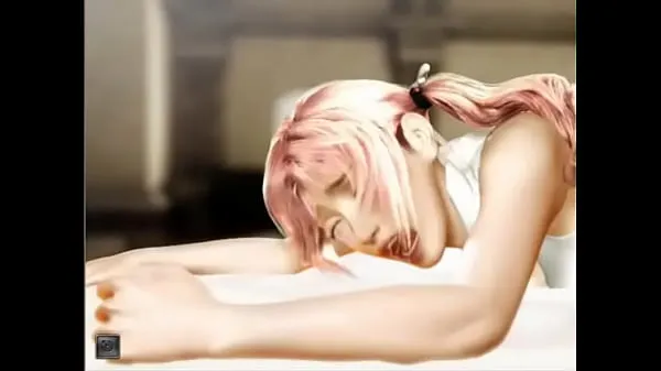 HD FFXIII Serah fucked on bed | Watch more videos tehovideot