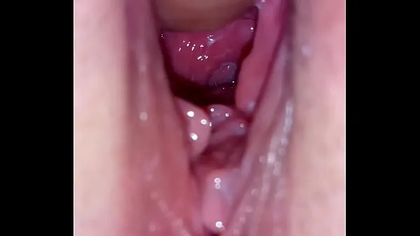 مقاطع فيديو عالية الدقة Close-up inside cunt hole and ejaculation