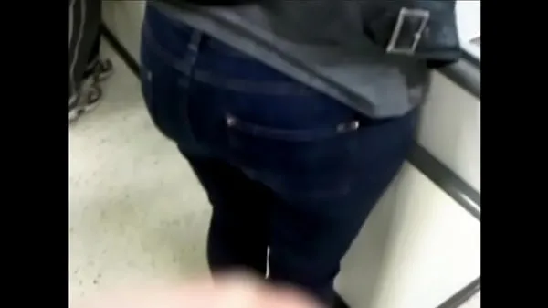 HD Candid phat ass booty culo whooty butt in jeans พลังวิดีโอ