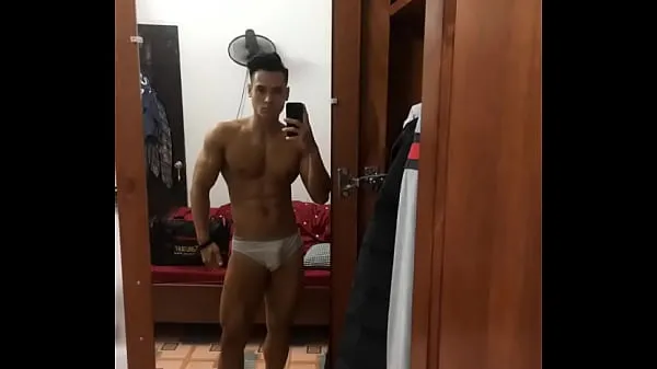 Videá s výkonom Vietnamese Handsome Man's Jerking His Cock Off HD