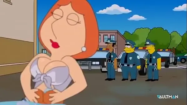 HD Sexy Carwash Scene - Lois Griffin / Marge Simpsons močni videoposnetki