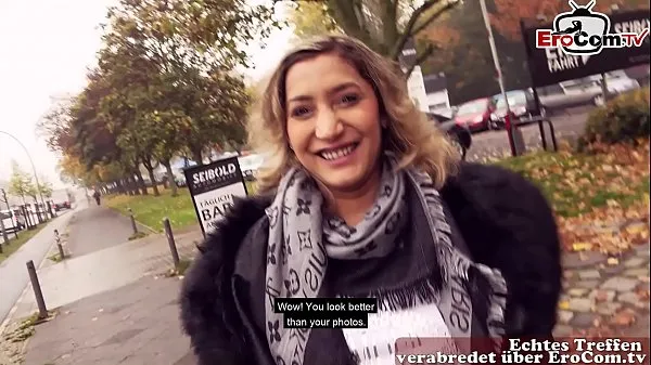 Video HD German turkish teen make street outdoor casting Sexdate EroCom Date real nasty Slut kekuatan