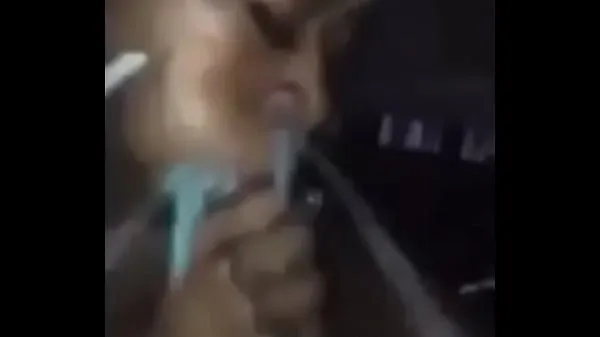 HD Exploding the black girl's mouth with a cum moc Filmy