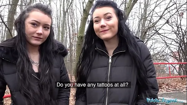 HD Public Agent Real Twins stopped on the street for indecent proposals teljesítményű videók