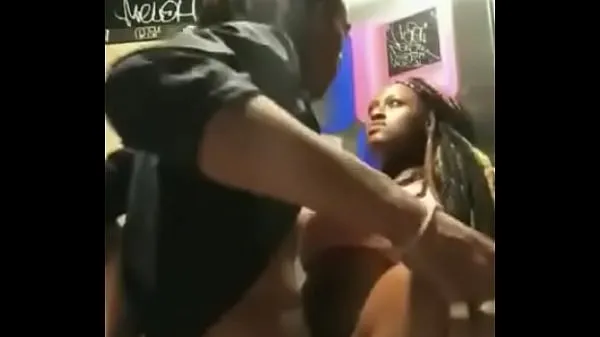 HD Ebony couple quick in the club toilet power Videos