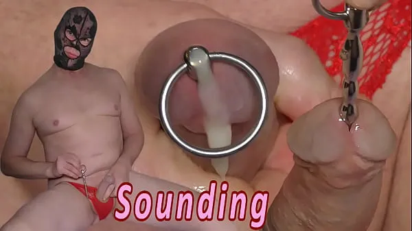 HD Urethral Sounding & Cumshot พลังวิดีโอ