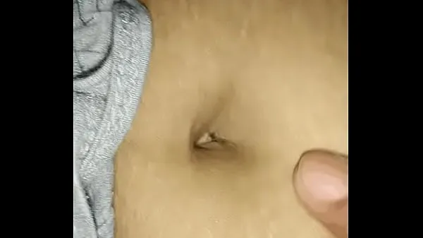 HD-Desi wife - Playing with Navel powervideo's