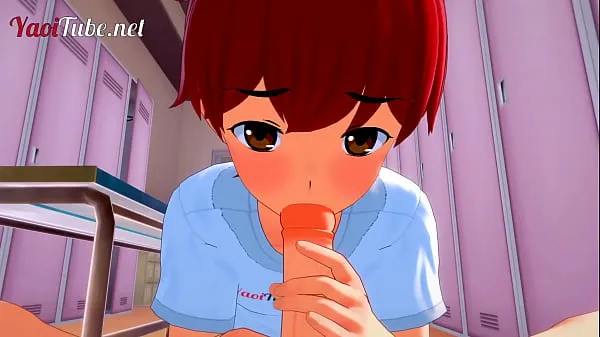 HD Yaoi 3D - Naru x Shiro [Yaoiotube's Mascot] Handjob, blowjob & Anal tehovideot