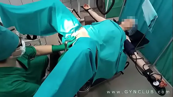 HD Gynecologist having fun with the patient power Videos
