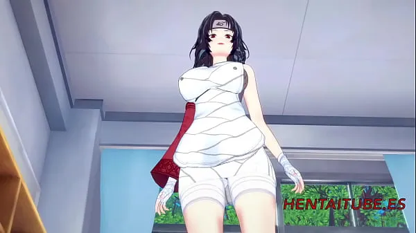 HD Naruto Hentai 3D - Kurenai Blowjob and handjob to Naruto, and he cums in her mouth güçlü Videolar