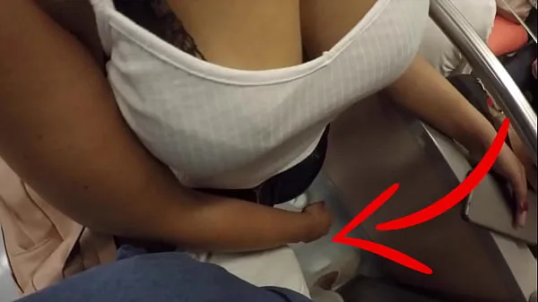 مقاطع فيديو عالية الدقة Unknown Blonde Milf with Big Tits Started Touching My Dick in Subway ! That's called Clothed Sex