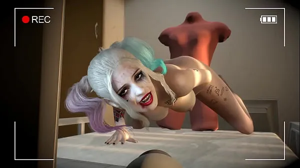 HD Harley Quinn sexy webcam Show - 3D Porn tehovideot