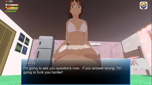 Videa s výkonem 3D Game obsessed girlfriend sex scene HD