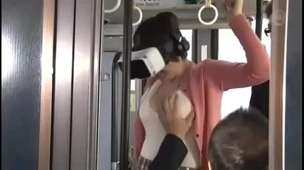 HD Cute Asian Gets Fucked On The Bus Wearing VR Glasses 1 (har-064 power Videos