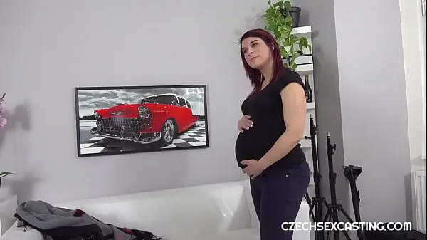 HD-Czech Casting Bored Pregnant Woman gets Herself Fucked powervideo's
