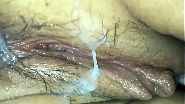 HD Sperm coming out of wife's cunt after I fucked พลังวิดีโอ