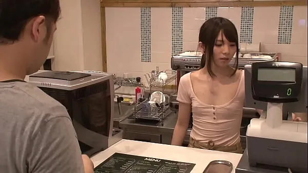 Video HD A cute clerk with small breasts is no bra!? The nipple was erected because it rubbed against the clothes, but the person himself did not notice[Part 3 kekuatan
