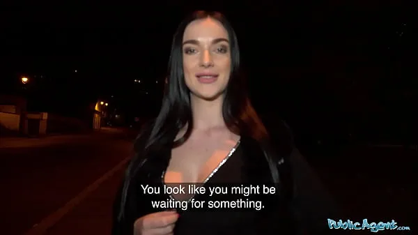 مقاطع فيديو عالية الدقة Public Agent Stunning long haired babe fucked in sexy black lingerie