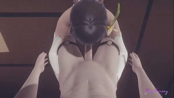 Videa s výkonem Genshin Impact Yaoi - Venti Arcont Blowjob with POV (uncensored) - Japanese asian manga anime game porn gay sissy HD