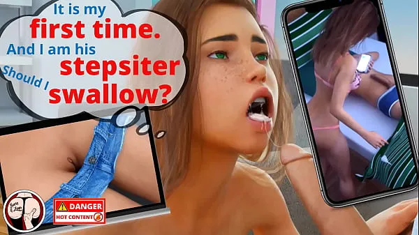 HD My little redhead stepsister finally tasted my cum from 22cm huge dick. - Hottest sexiest moments - (Milfy City- Sara moc Filmy