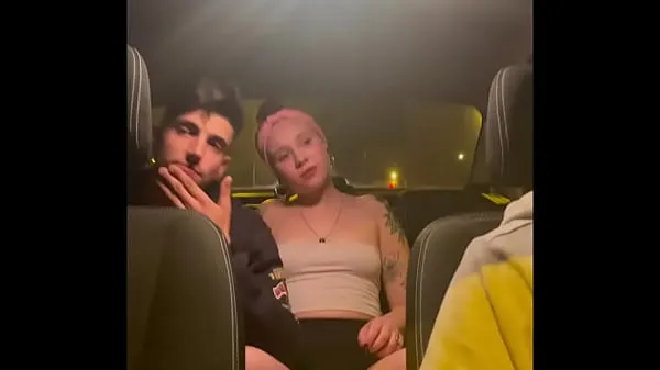 HD-friends fucking in a taxi on the way back from a party hidden camera amateur powervideo's