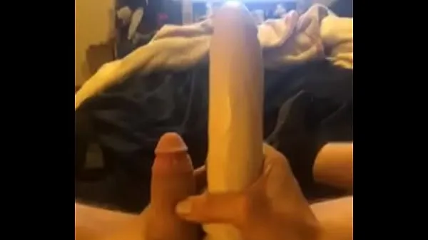 HD Large dildo going in my asshole power Videos