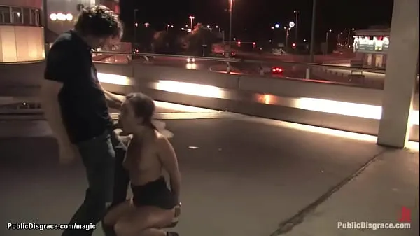 HD Czech babe exposed and fucked in public tehovideot