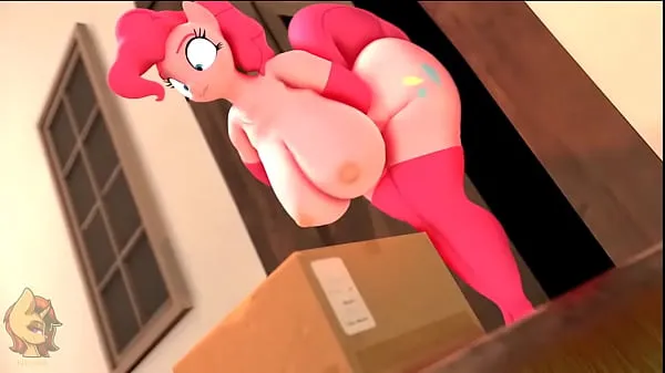 Vídeos poderosos Pinkie x Queen RealVinyl em HD